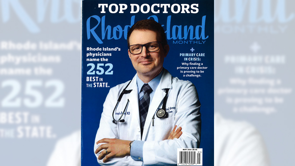 Rhode Island Monthly Top Doctors Magazine Cover