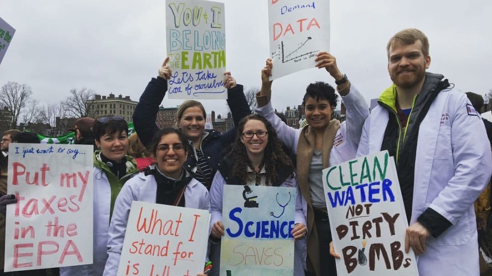 FM at Science March